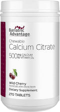 Bariatric Calcium Citrate Chewable 500 mg with Vitamin D3 - Wild