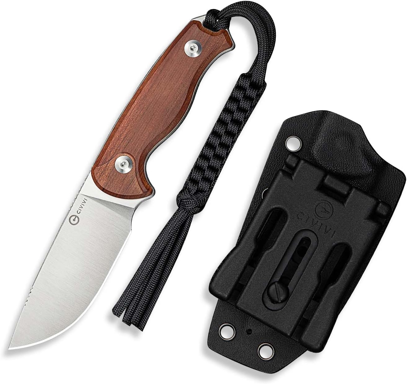 CIVIVI Timberbark Fixed Blade Knife for Outdoor Adventures