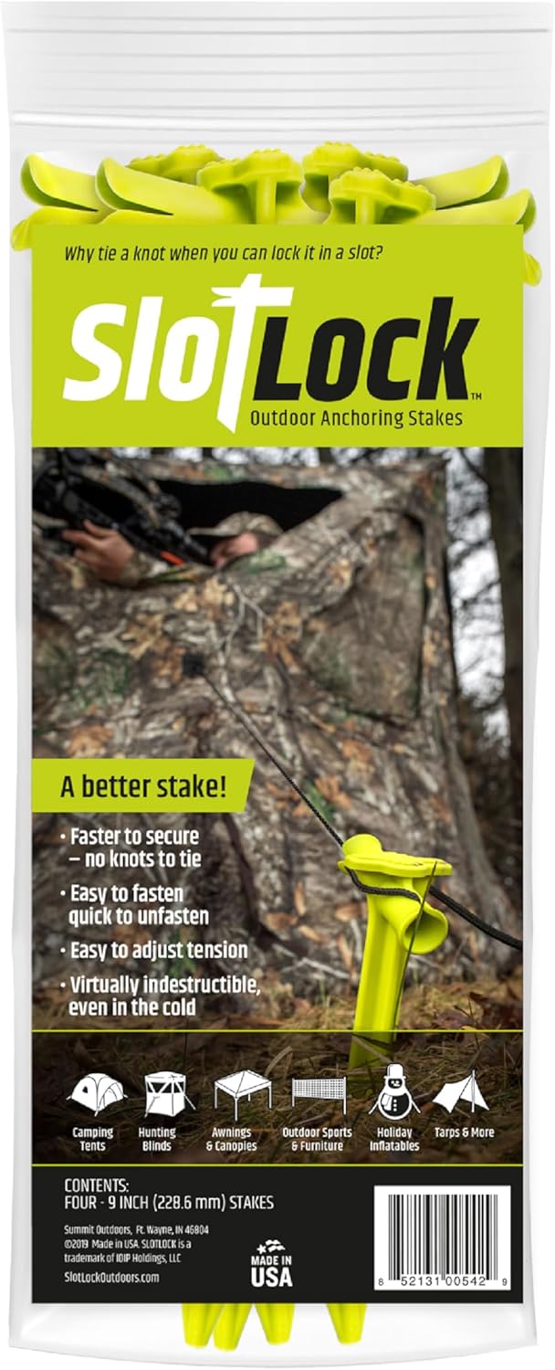 Secure Anywhere: SlotLock 9 Anchoring Kit 4-Pack