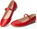 Trary Mary Jane Ballet Flats Black Flats for Women - Comfortable TRUE