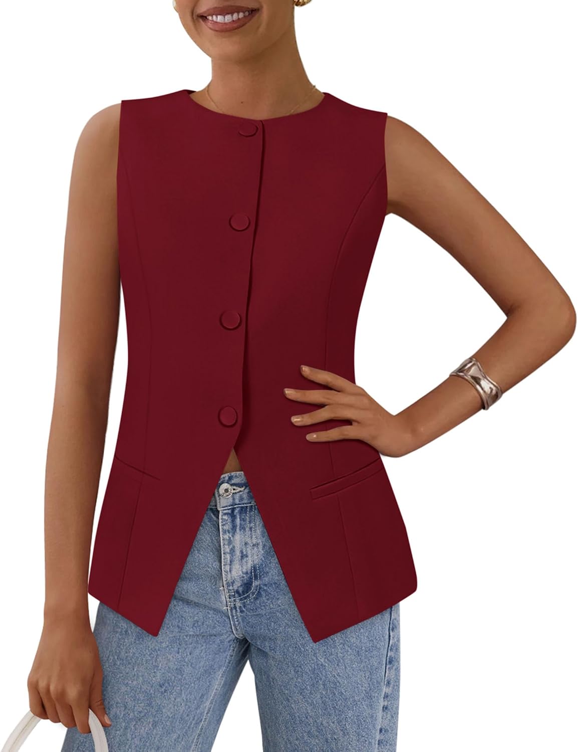 PRETTYGARDEN Women's Summer Suit Vest Tops for Stylish Looks