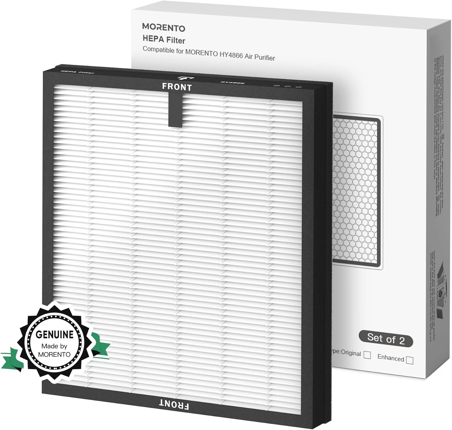 Genuine Air Purifier Replacement Filter for HY4866 Air Purifier
