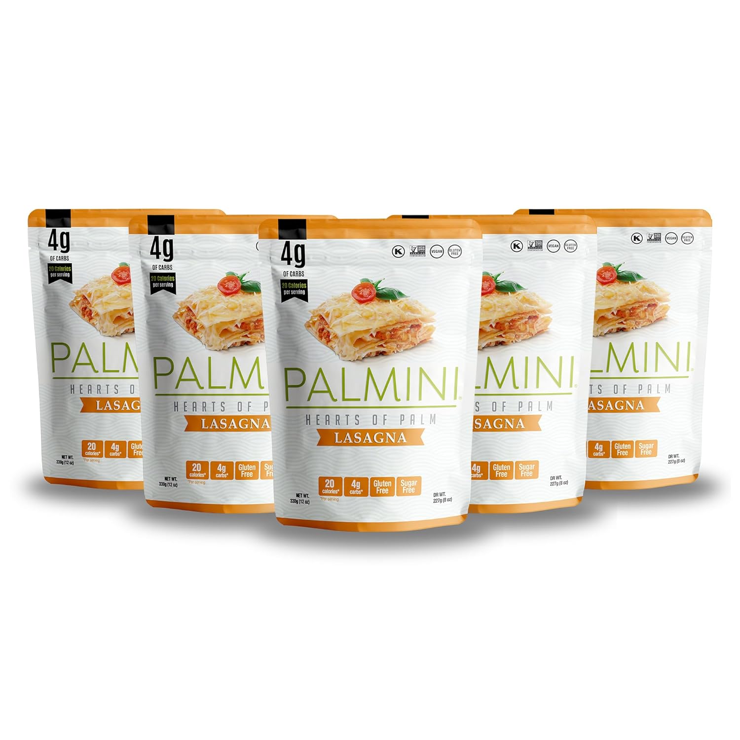 Palmini Lasagna Noodles - Low-Carb, Gluten Free, Vegan Pasta