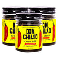 Medium Heat Serrano Chile Crisp for Tacos, Nachos, and More