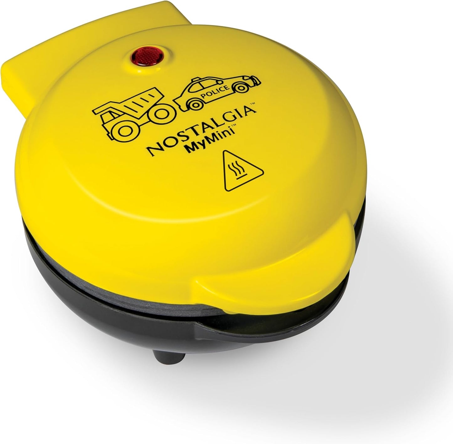 Nostalgia 5-Inch Electric Waffle Maker - Non-Stick Griddle