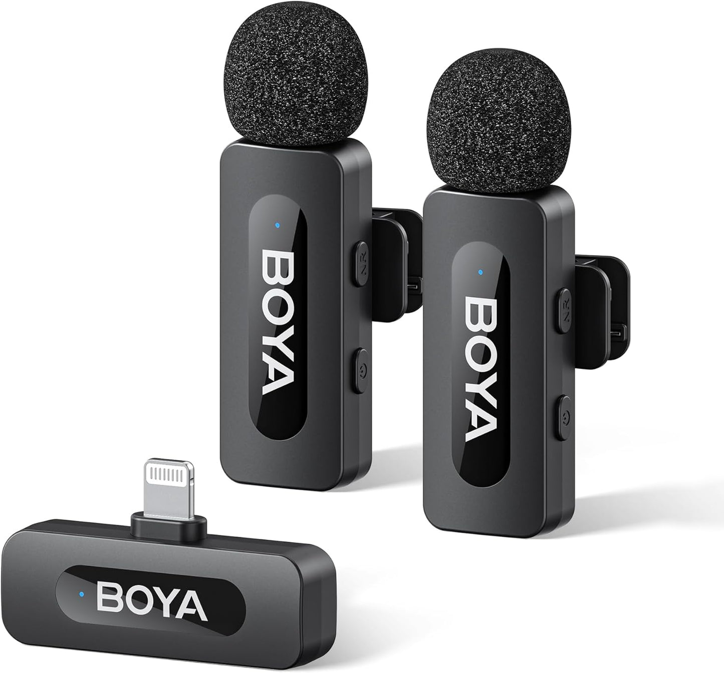 BOYA BY-V2 Wireless Microphone for iPhone and iPad Recording