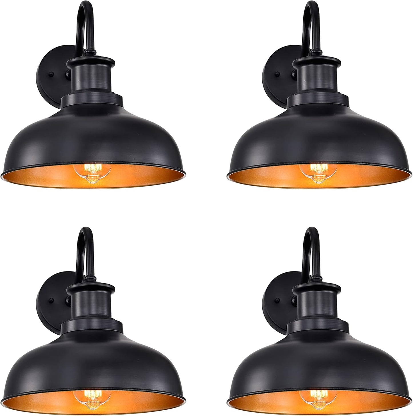 Outdoor Gooseneck Barn Lights for Rustic Farmhouse Decor