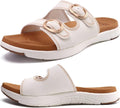 COFACE Womens Orthotic Slides for Plantar Fasciitis - Soft Cushion