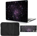 MacBook Pro 13 Hard Shell Case with Sleeve & Keyboard Skin - Starry
