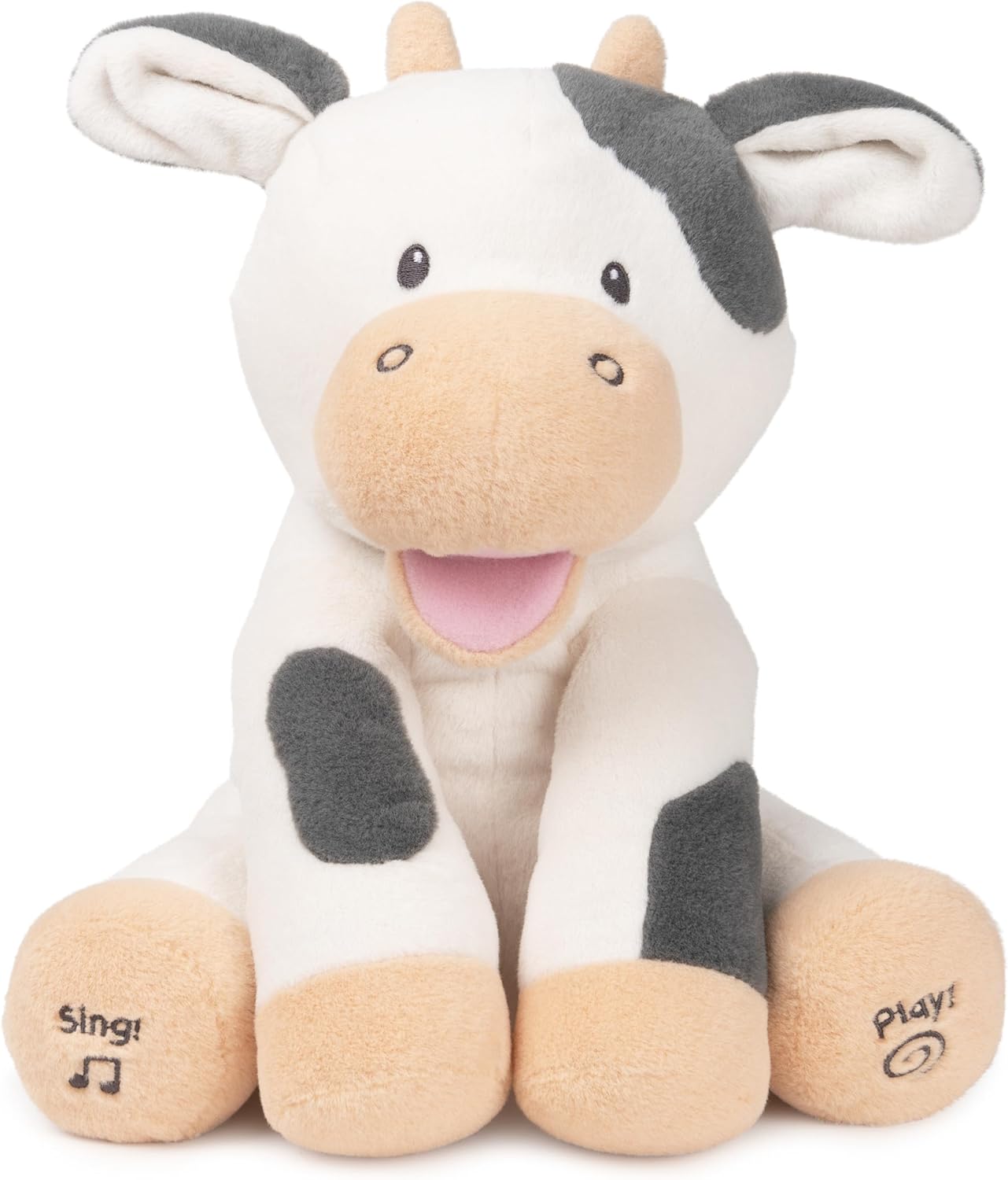 Baby GUND Buttermilk the Cow Animated Plush Singing Toy