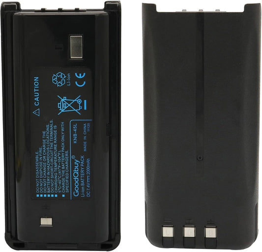 2000mAh 7.4V Li-ion Two-Way Radio Battery for Kenwood Radios