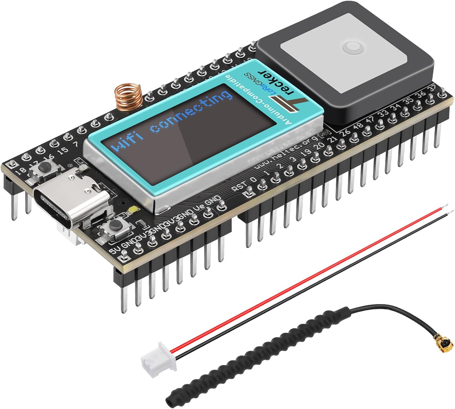 GPS Positioning Tracker with WiFi & Bluetooth