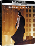 Batman Begins SteelBook 4K UHD Blu-Ray - Limited Edition