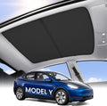 Tesla Model Y Sunshade Roof - Magnetic No Sag Foldable Sun Shade