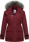 GGleaf Women's Quilted Winter Coat - Warm Puffer Jacket for Comfort