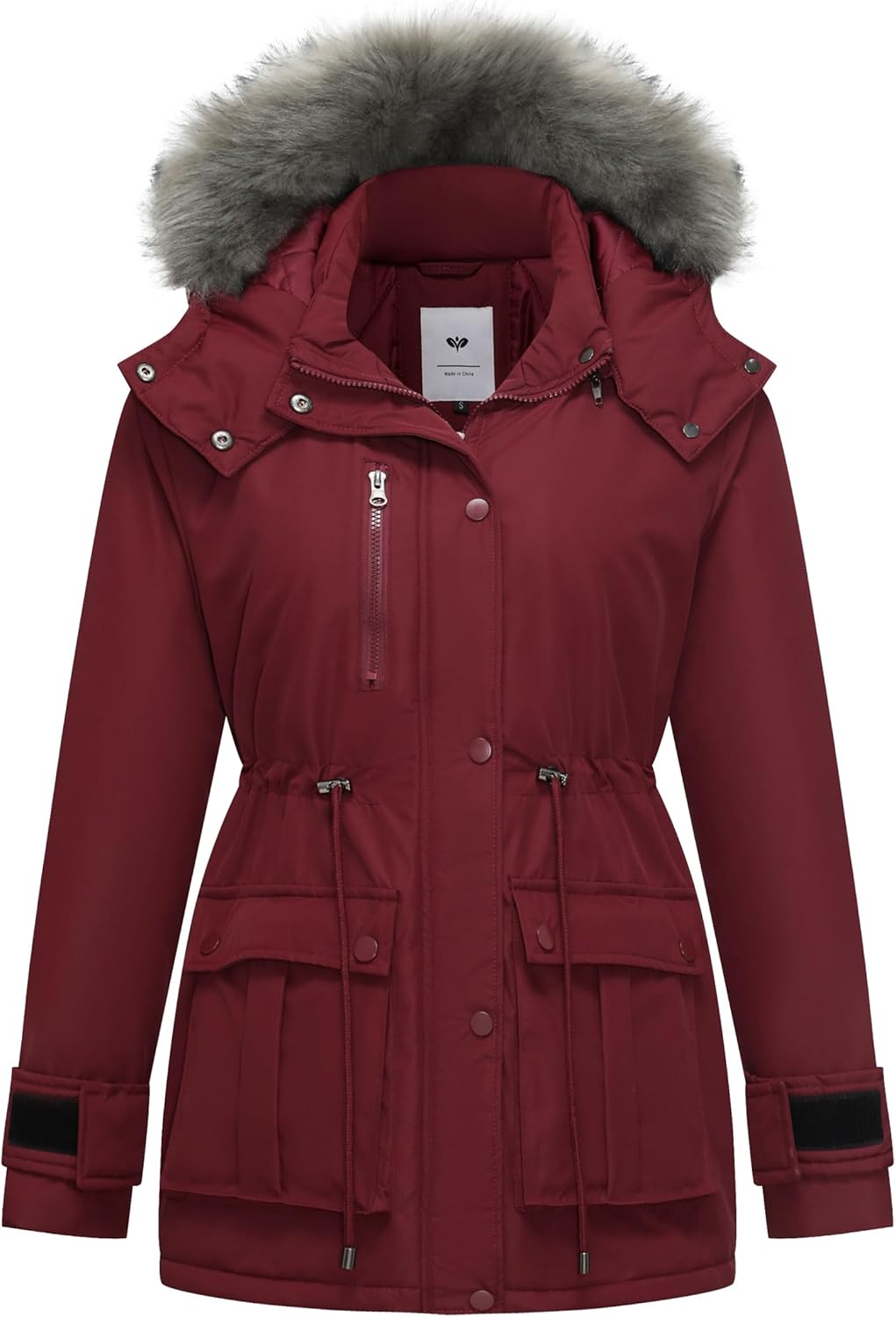 GGleaf Women's Quilted Winter Coat - Warm Puffer Jacket for Comfort