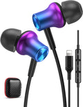 iMangoo Lightning Wired Earbuds for Apple iPhone - Magnetic HiFi Bass