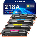 218A Toner Cartridges 4 Pack with Chip - High Yield Color Set