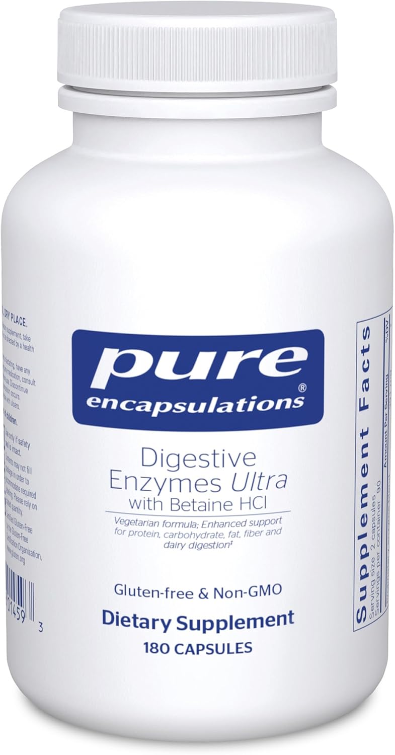 Digestive Enzymes Ultra with Betaine HCl for Optimal Digestion