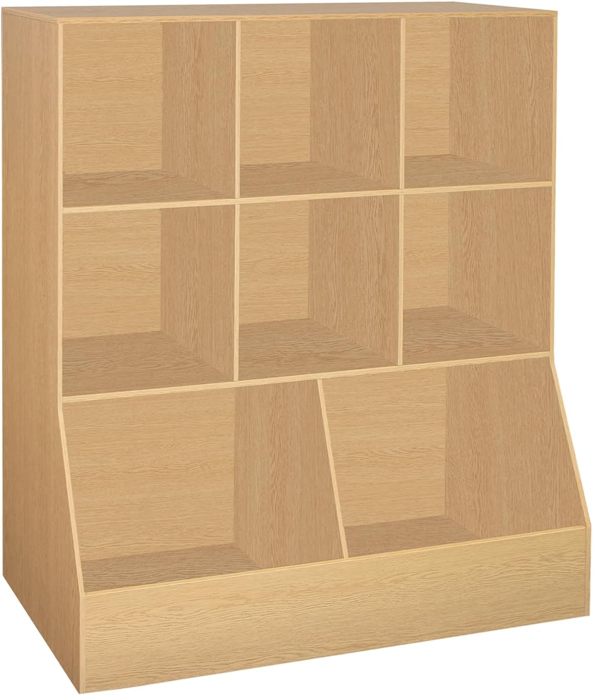 DINZI LVJ Toy Storage Organizer for Kids - 3-Tier Bookcase