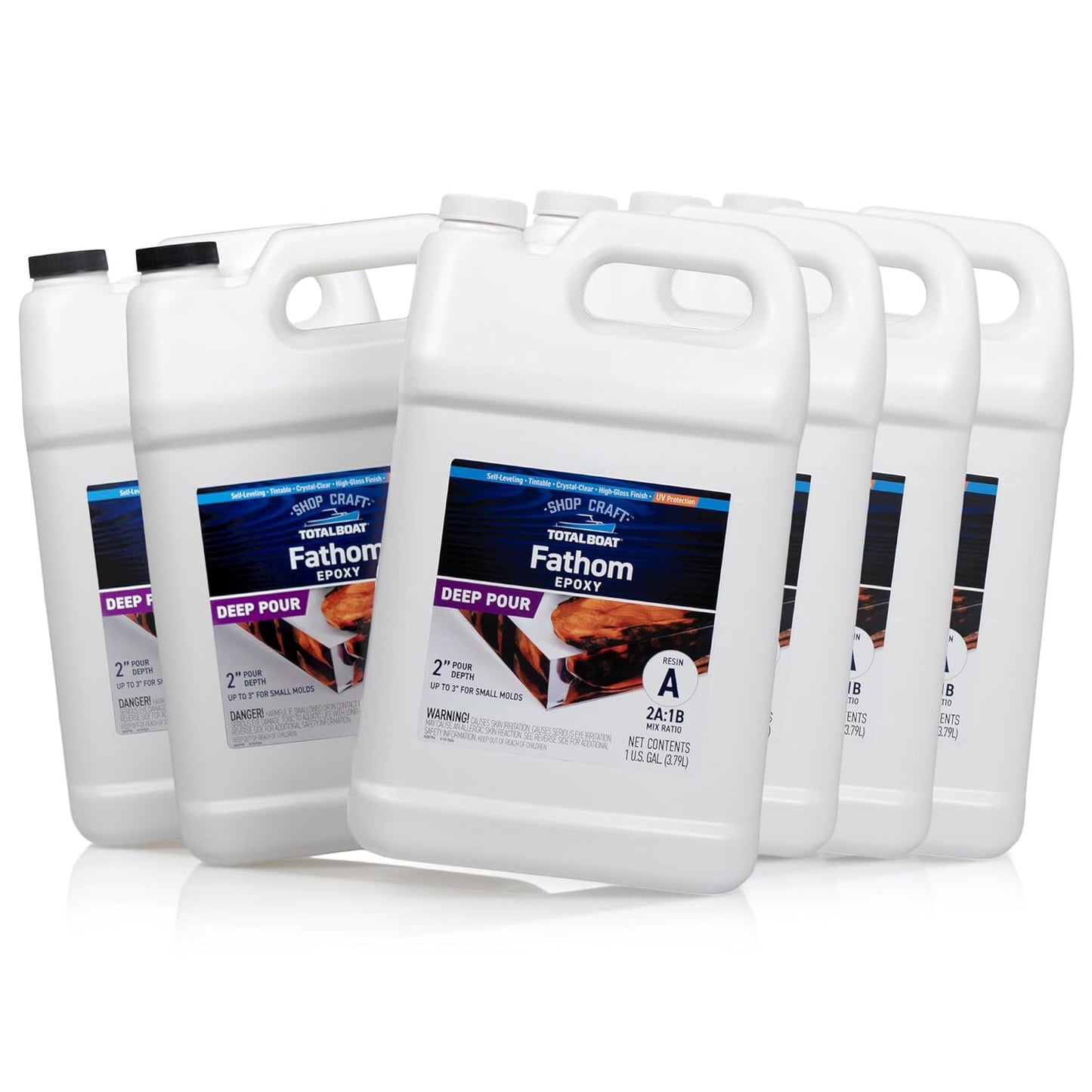TotalBoat Fathom Deep Pour Epoxy Resin Kit for DIY Crafts