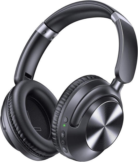 TAGRY 100H Playback ANC Headphones - Deep Bass, Lightweight