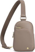 INICAT RFID Blocking Sling Bag Leather Crossbody for Women - Travel 9