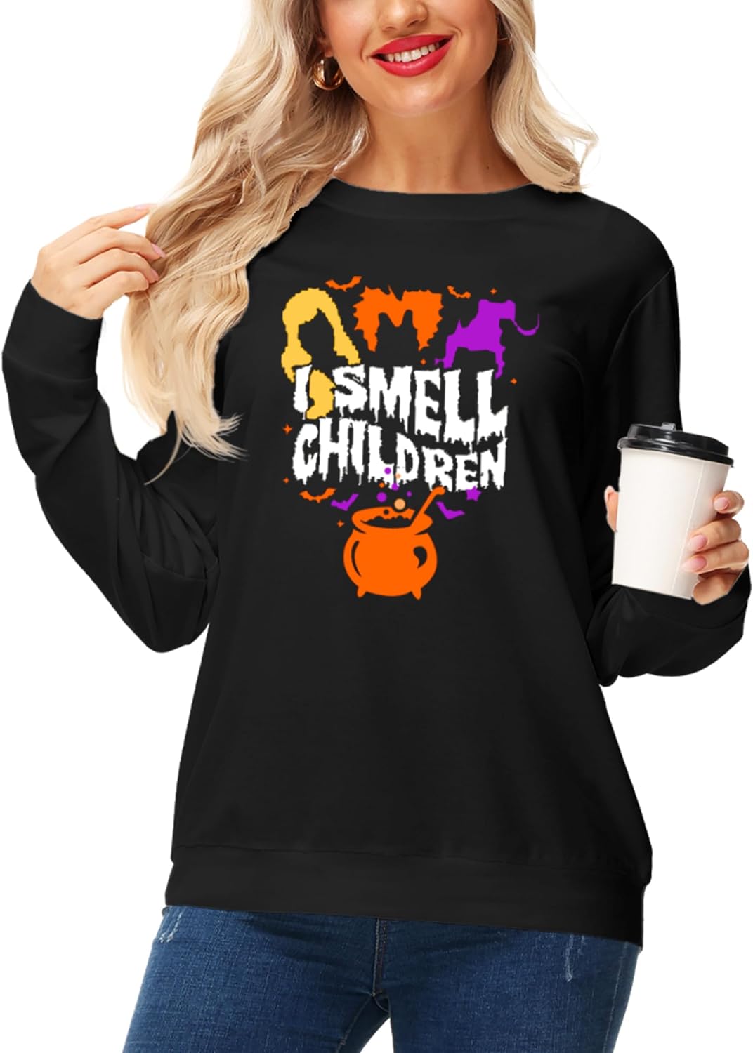 AOBUTE Womens Thanksgiving Long Sleeve Sweatshirts for Casual Wear