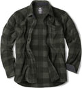 CQR Men's Fleece Long Sleeve Shirts for Ultimate Cozy Comfort