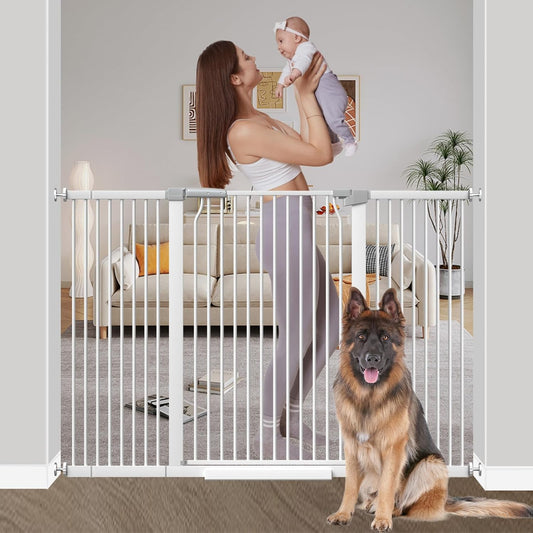 40.55 Extra Tall Baby Gate for Stairs - Secure and Versatile