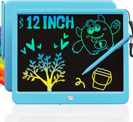 12 Inch TEKFUN Colorful Doodle Tablet - Mess-Free Fun!