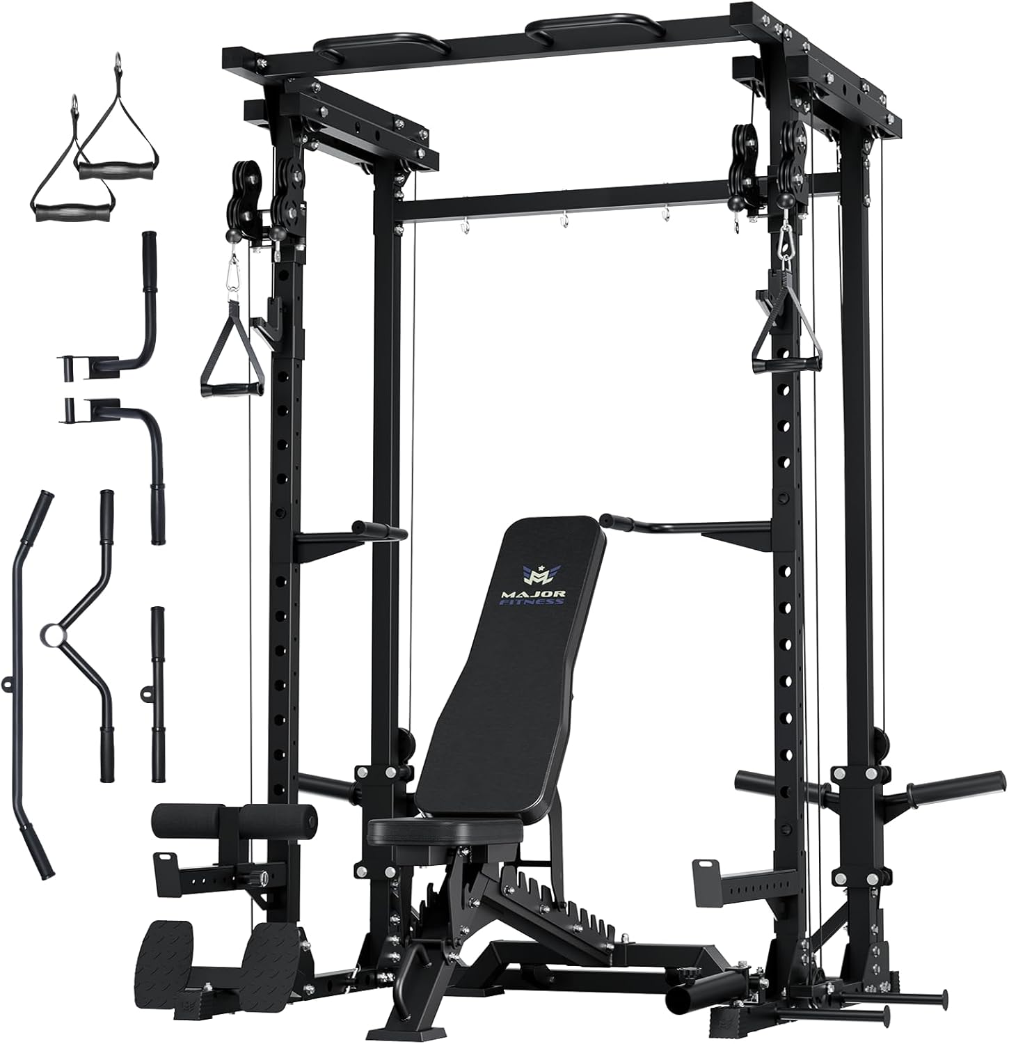 MAJOR FITNESS Power Cage - Ultimate Home Gym Rack