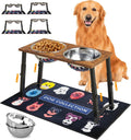 Adjustable Elevated Dog Bowls for Large Breeds for Comfort and Style