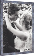 24x30 Frame Rustic Blue 24 by 30 Picture Poster Frame - Rustic Wall