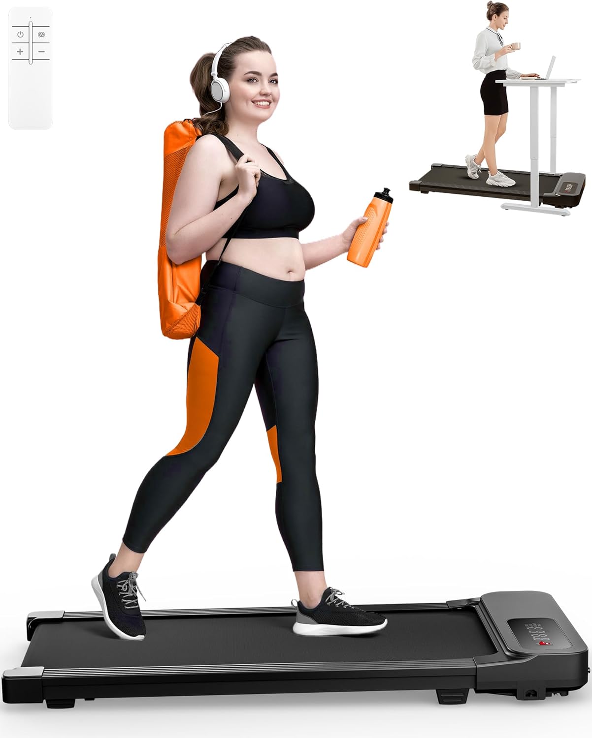 VERPAL Incline Walking Pad: Compact 2.5HP Quiet Treadmill