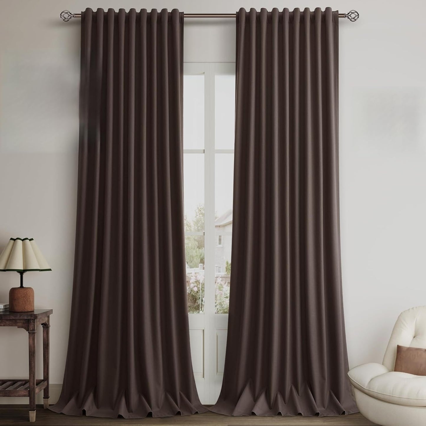 Hokibero 84 Blackout Curtains Set - Thermal Insulated