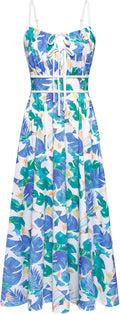 Floral Boho Maxi Dress for Women - Chic Spaghetti Strap Design