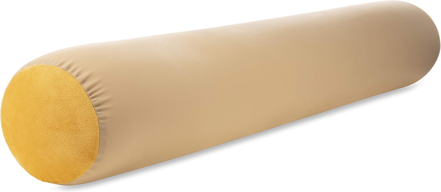 Straight Body Pillow for Side Sleepers - Premium Microbead Comfort