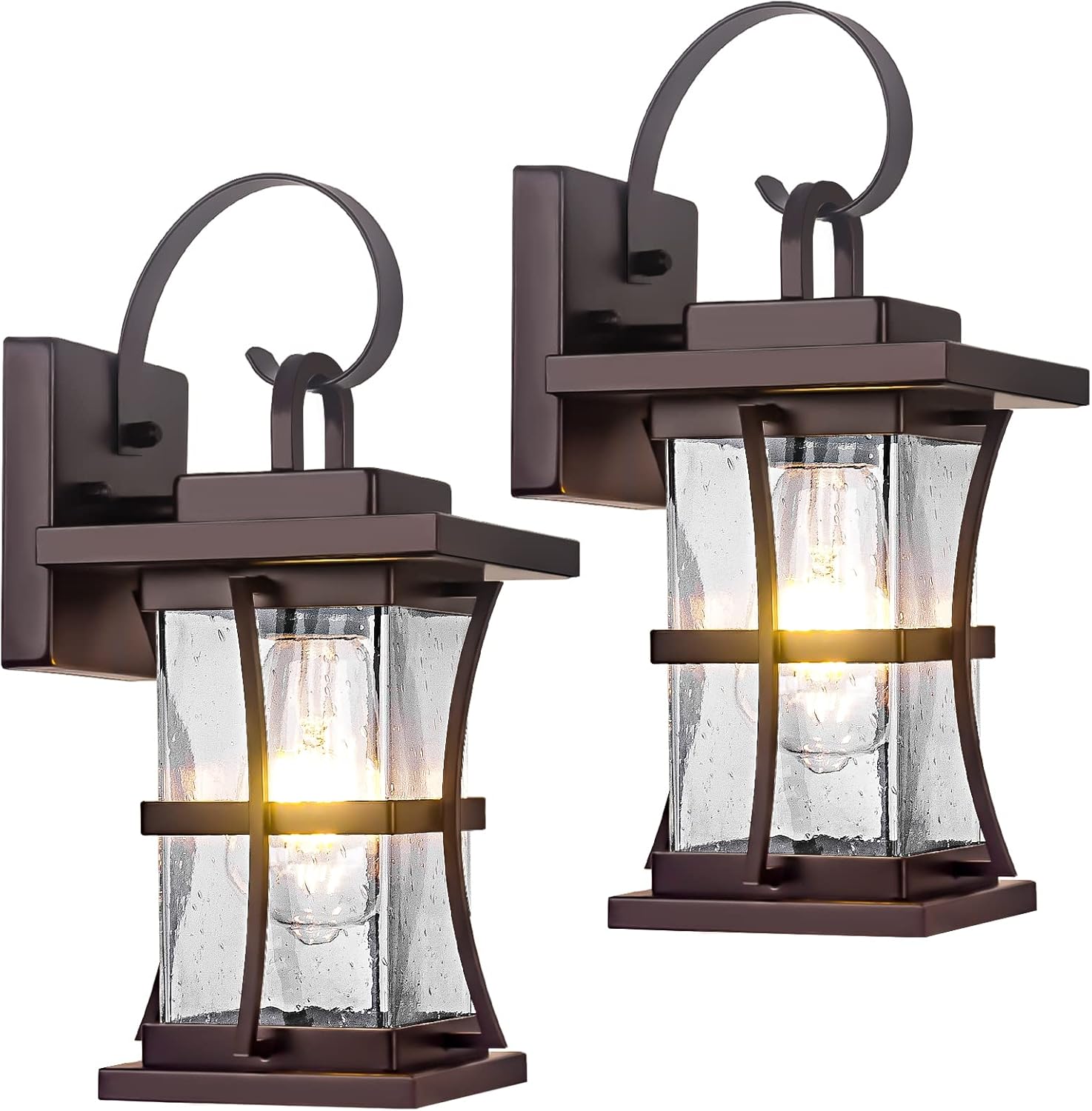 Outdoor Wall Light Fixture - Oil Rubbed Bronze Sconces for Home