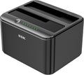 SSK Aluminum Dual Bay HDD Dock: 20TB Capacity