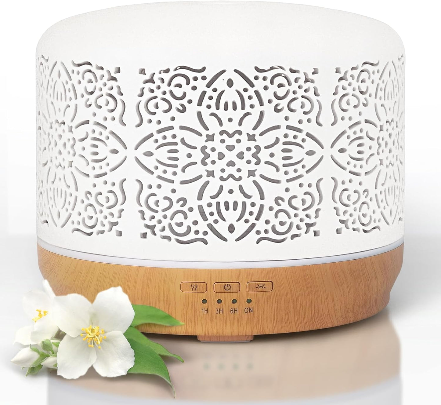 Essential Oil Diffuser 500 ml Ceramic Aromatherapy for Home