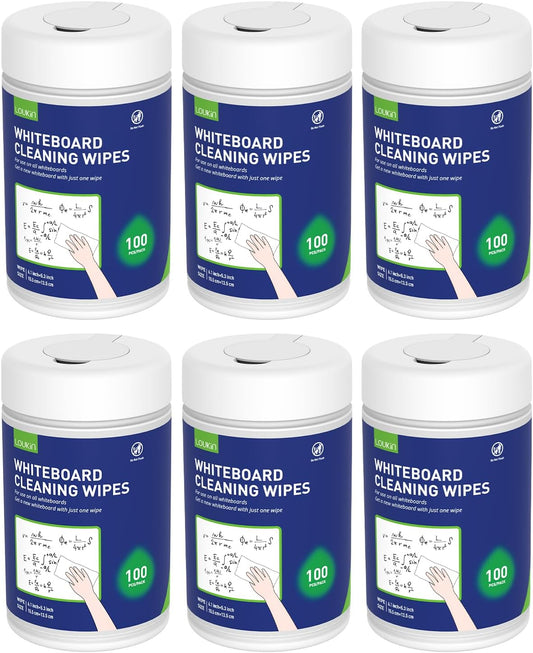 Loukin Whiteboard Cleaning Wipes for Effortless Cleaning