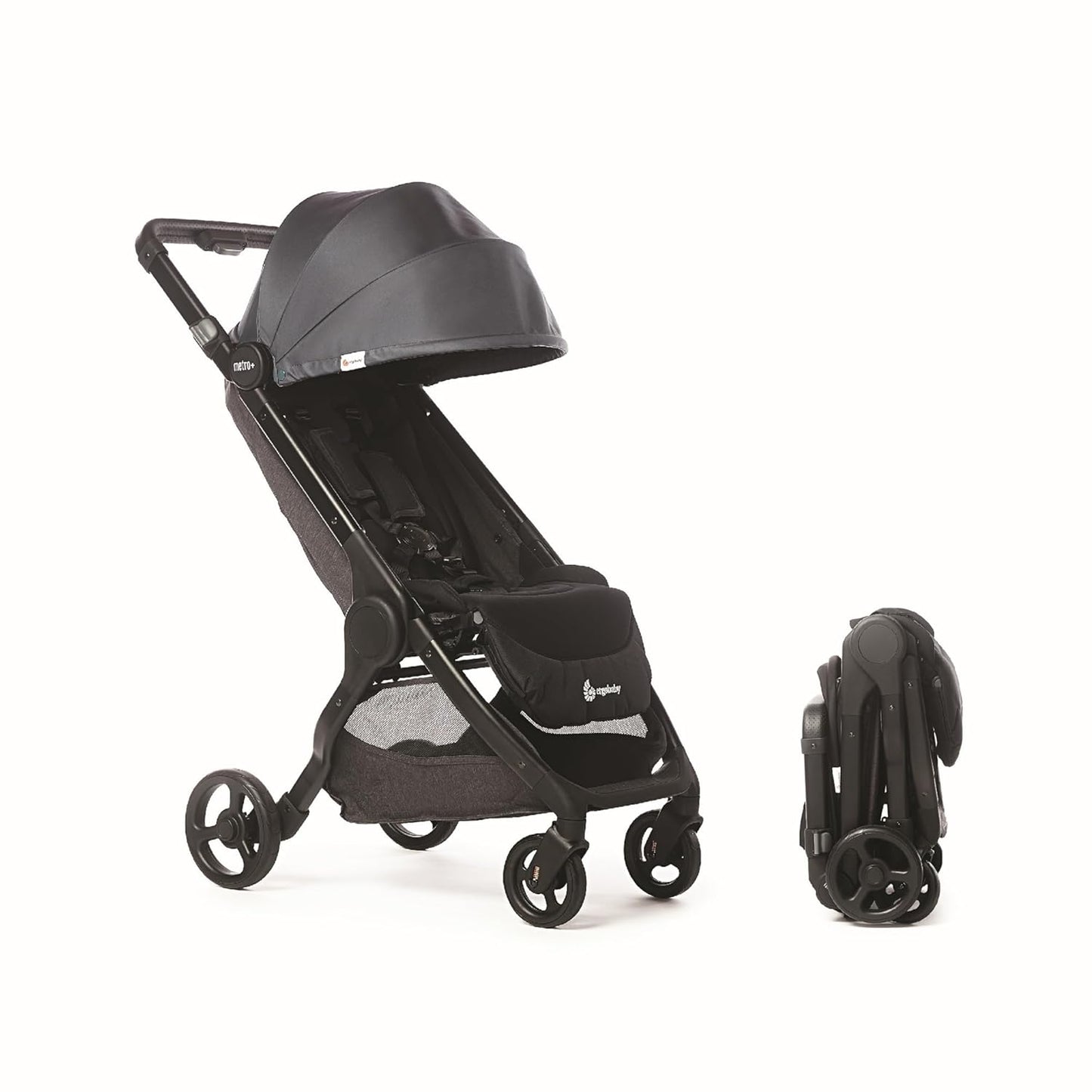 Ergobaby Metro+ Compact Baby Stroller for Travel and Comfort