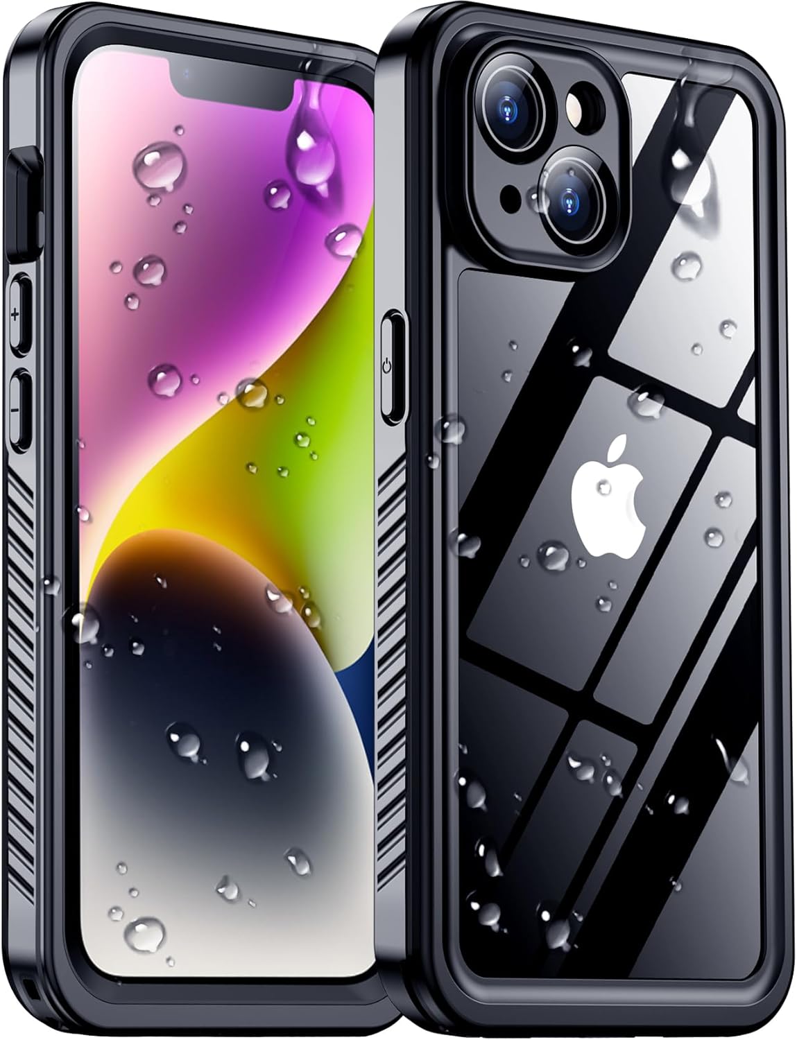 Red2Fire Waterproof iPhone 14 Case with Built-in Protectors
