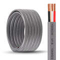 10/3 UF-B Wire 25FT 100% Pure Copper 10AWG 3 - Direct Burial Cable