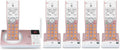 AT&T CL82557 DECT 6.0 5-Handset Cordless Phone - Long Range and Call