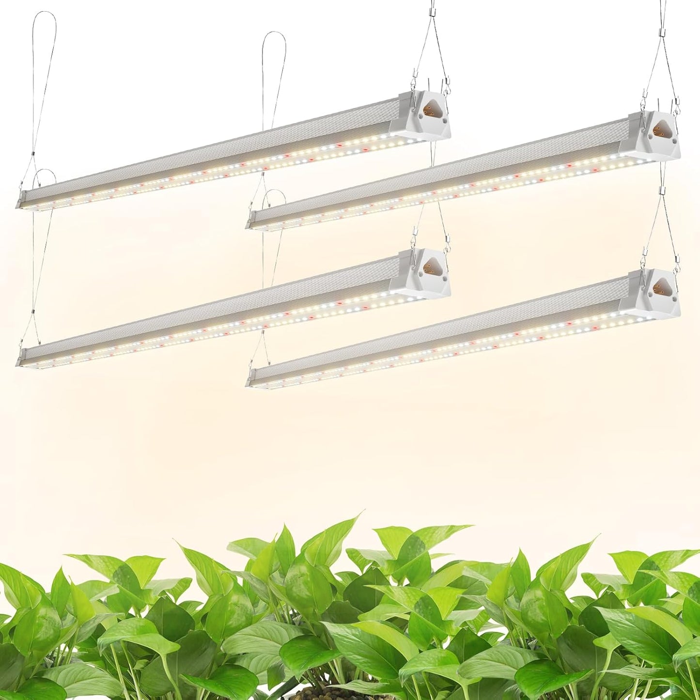 FREELICHT 4FT LED Grow Lights for Indoor Plants, 160W Full Spectrum