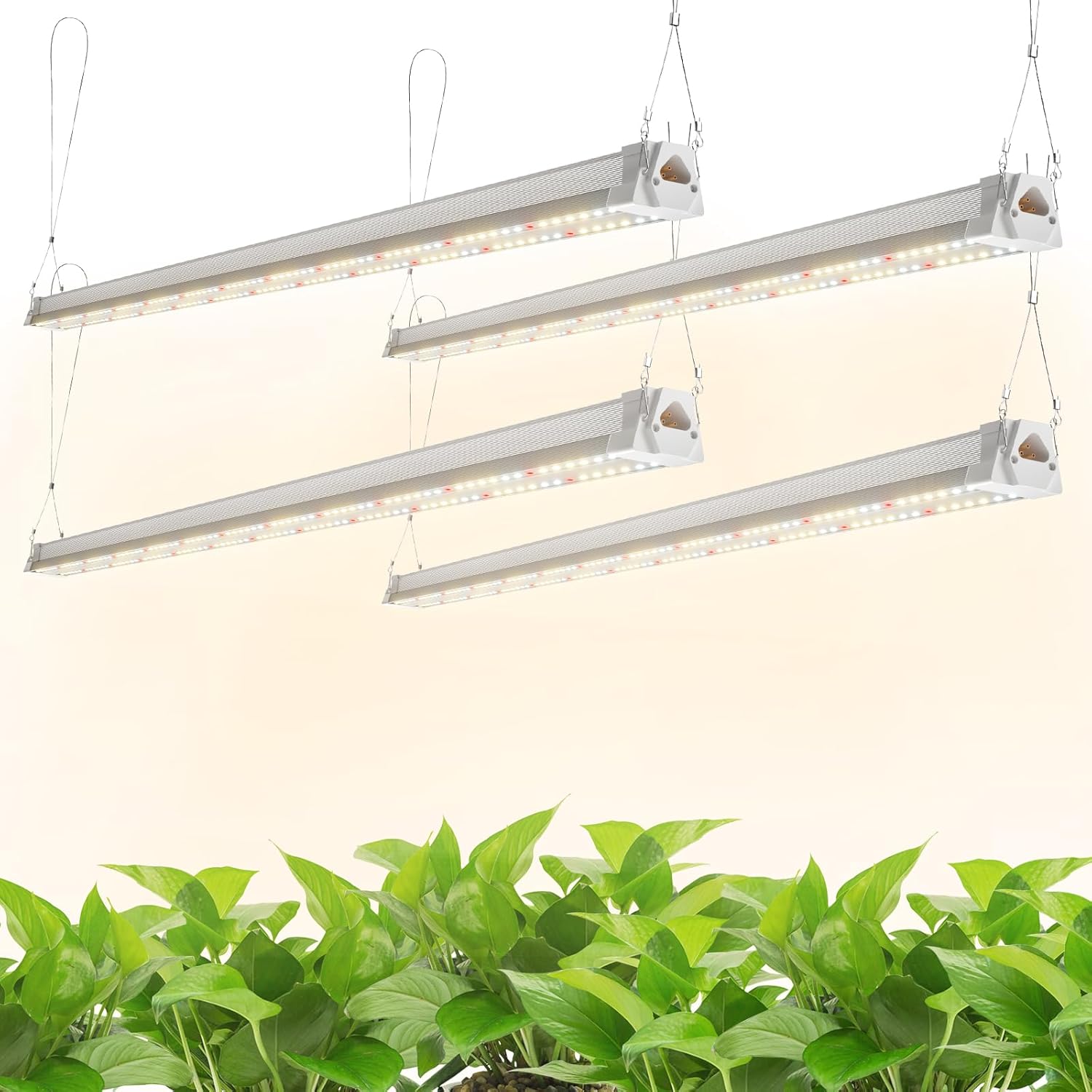 FREELICHT 4FT LED Grow Lights for Indoor Plants, 160W Full Spectrum