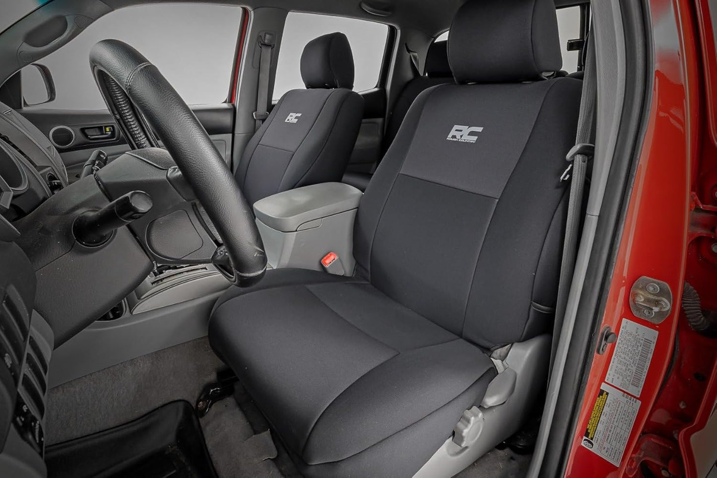 Rough Country Neoprene Seat Covers for Toyota Tacoma Crew Cab