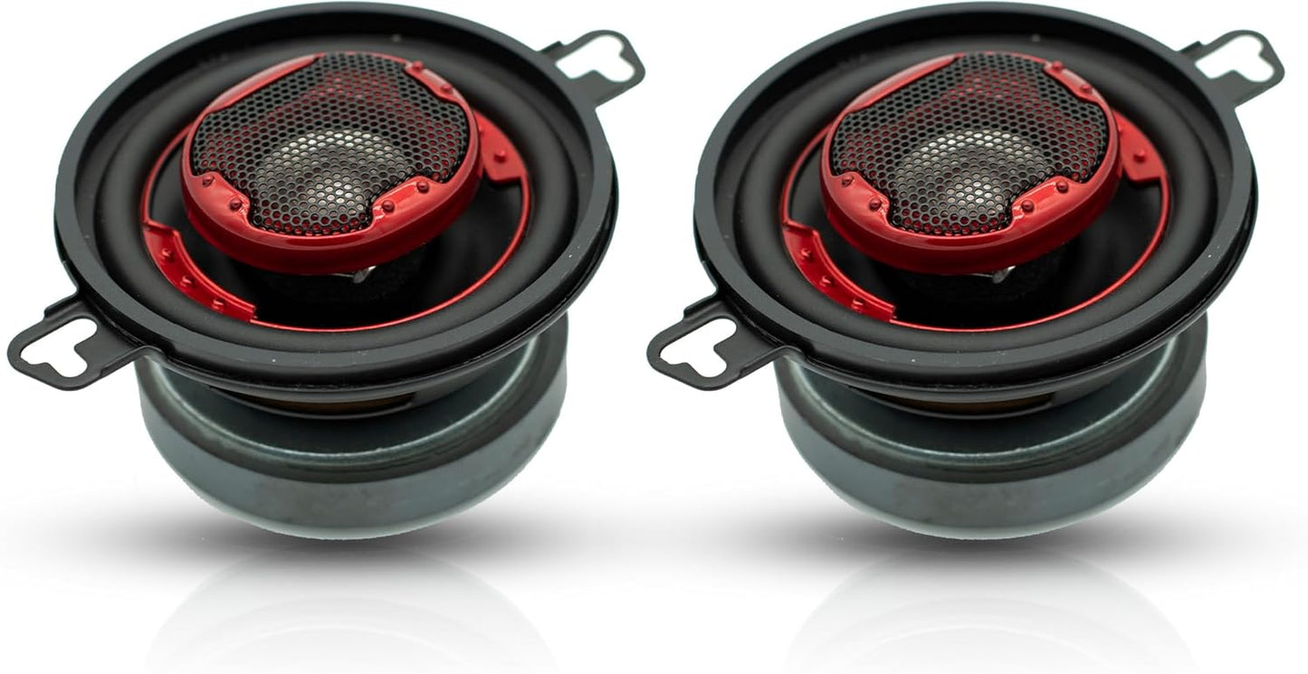 MB Quart XK2-108 3.5-Inch Coaxial Speaker System for Cars